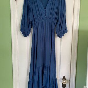 High-Low Fall Maternity Dress - Size Small